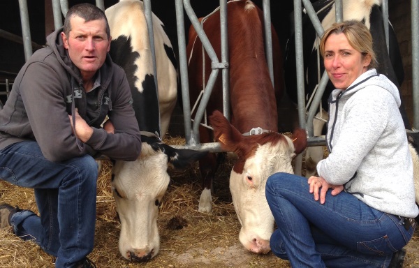 Valérie et son mari, éleveurs et ferme pédagogique